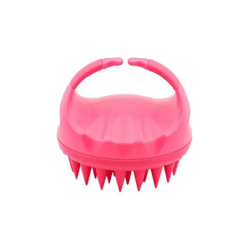 Silicone Scalp Massager Brush for Shower Hair Cleaning