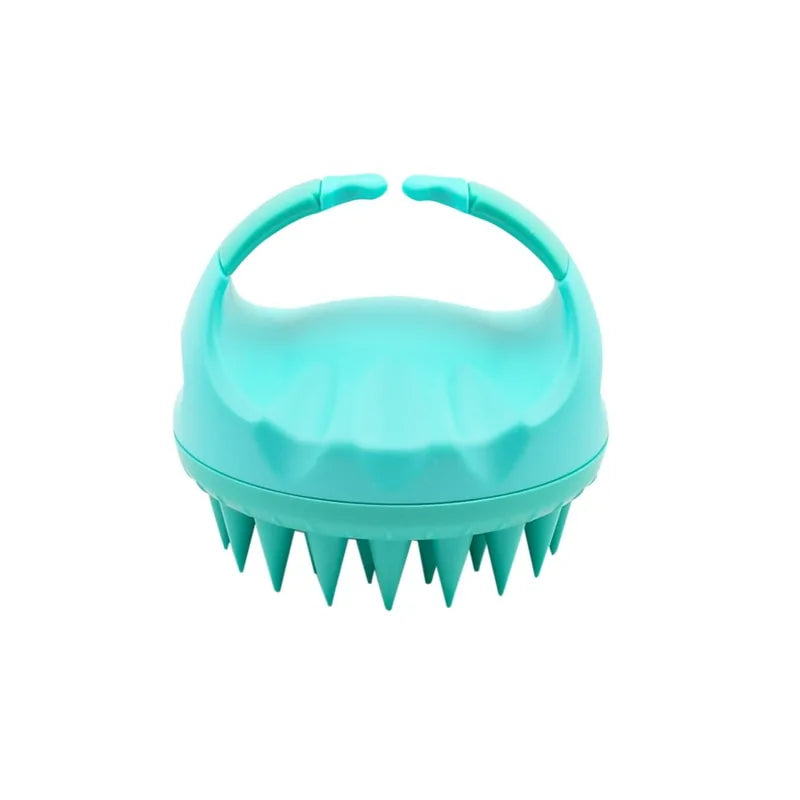 Silicone Scalp Massager Brush for Shower Hair Cleaning